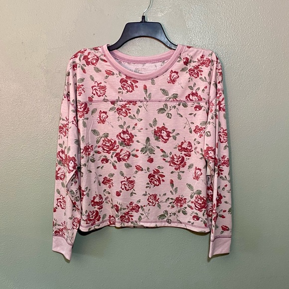 Arizona Jean Company Tops - Lilac Rose Jersey Football Tee